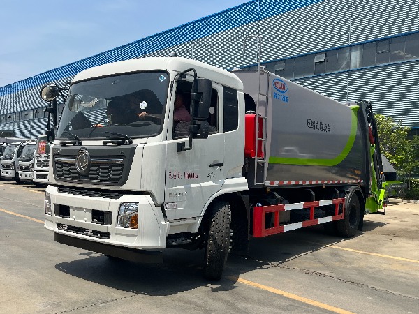 16方東風天錦壓縮式垃圾車